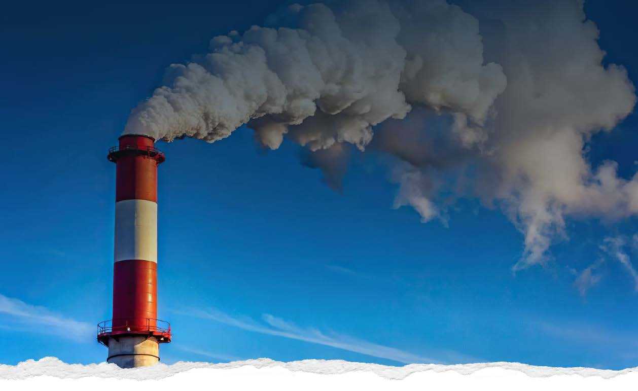 Smoke billowing out of a tower